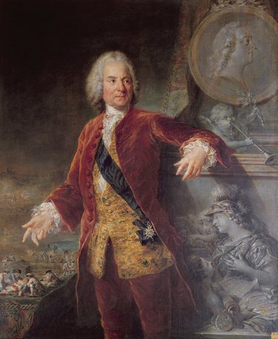 Germain Pichault de la Martiniere (1697-1783) by Francois Adrien Grasognon Latinville